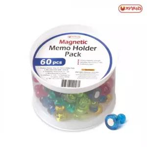 [정해바바] JB-자석 메모 홀더팩 (60개입) /장구자석/자석나라