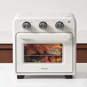 [위즈웰 ]위즈웰 에어프라이어 오븐 GL15A 미니 홈베이킹 전기 오븐기 생선구이 가정용 컨벡션 15L