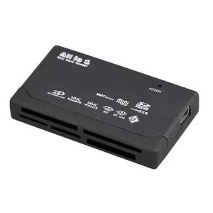 무료배송 올인원 미니 메모리 카드 리더기 USB 2.0 CF SD SDHC TF M2 XD MMC MS