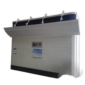 에어컨 바람막이 스탠드형 가드 각도조절 화이트 20x67cm 조절 베이직 길이 방향