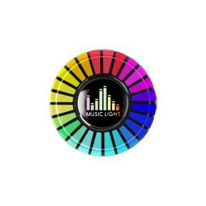 자동차방향제 LED 조명 미러볼 USB 운전 대중차 블랙 범용 클립 빛나는 오일