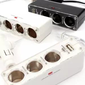 제키 USB 3구 소켓/차량용/시거잭/포트/어댑터/플러그/시가잭/콘센트/휴즈/자동차/멀티/어뎁터