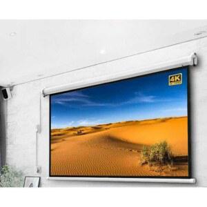 무선 빔스크린 전동 스크린 100인치 기계 강당용 전기 150인치/16대9 원격