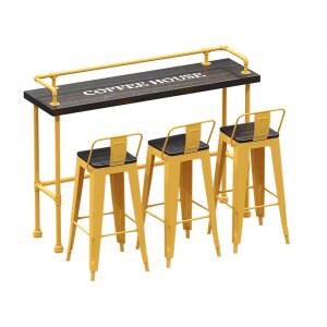 카페 홈바테이블 창가 틈새 베란다 선반 긴테이블 홈바 식탁 사이드