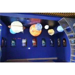 천장에 다는 태양계 행성 완구 집들이 교구 무선 공전 행잉 별빛 취침 행성모델 동적 침실