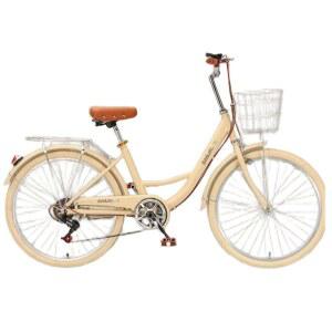 여성용자전거 자전거 출퇴근 클래식 28인치 여자 런플랫 장보기 단속 학생
