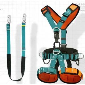 구조용하네스 암벽등반 구조 단소형 작업 고공안전벨트 폴벨트 바디안전 등산 래펠