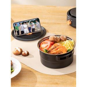 휴대용 라면 포트기 여행 차박 여행용 전기포트 그린 복고 멀티포트