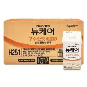 뉴케어 구수한맛 클래식 (빨대형) 200ml 24팩 완전균형영양식 식이관리 D22669911673874