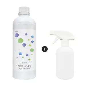 (1개)자연그램 매직버블워시 1000ml 에어프라이어 세척 찌든때클리너 기름때 제거+전용용기1개