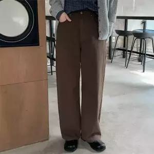 [코코블랑] 언포 히든밴딩 코튼팬츠(숏,롱)