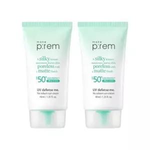 메이크프렘 유브이 디펜스 미 노세범 선크림 40ml+40ml