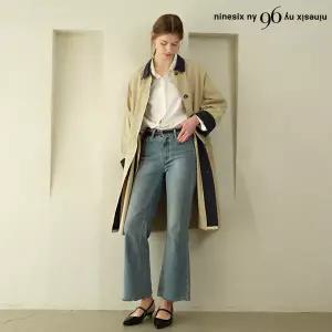 [롯데백화점]르샵. 카라 배색 포인트 트렌치 자켓 (NP3JK007L0)