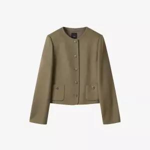 [롯데백화점]쥬크 울 블렌드 라운드 코트 Z254MSG311