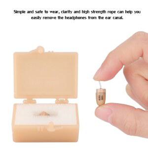 미니 숨겨진 스파이 이어폰 이어폰 숨겨진 이어폰 무선 이어폰 헤드셋 휴대 전화 무선 이어폰 헤드셋