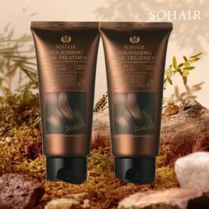 쏘헤어 너리싱 아르간 쿨링 탈모 마스크 트리트먼트 320g 2개