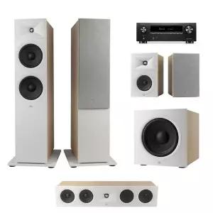 [데논] AVR-X1800H + JBL 280F 5.1채널(250B,220P) 홈시어터 오디오