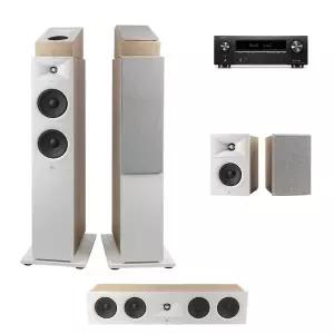 [데논] AVR-X1800H + JBL 260F 5.0.2채널(240B,240H) 애트모스 홈시어터