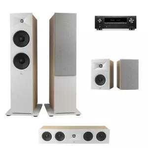 [데논] AVR-X1800H + JBL 280F 5채널(250B) 홈시어터 오디오