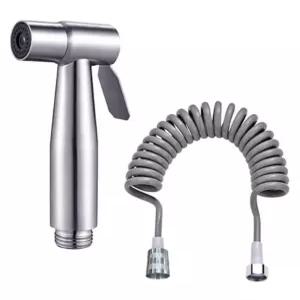 변기 옆 호수 비데 건 연결 샤워기 양변기 고압 호스 실버세트