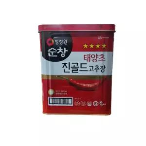 청정원 순창 태양초 진골드고추장 14kg