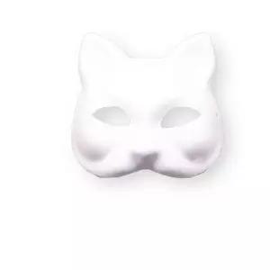 종이탈 여우탈 5개입 꾸미기재료 전통탈 그리기탈 만들기탈 가면탈 만들기재료