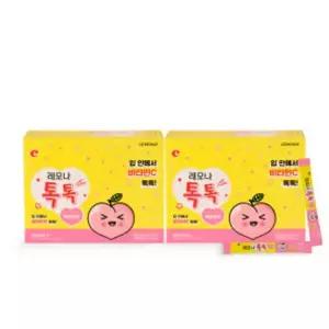 | 레모나 | 레모나 톡톡 10개x10개입 (100포) 2세트 각종영양소 종합영양제 가족건강 미네랄