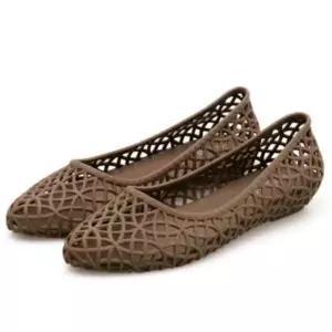 [하프클럽/셀러허브_여성트랜드패션]여성 매쉬 펀칭 샌들 발편한 젤리 슬리