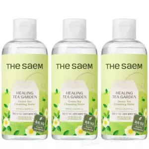 더샘 힐링 티 가든 그린티 클렌징 워터 300ml 3개