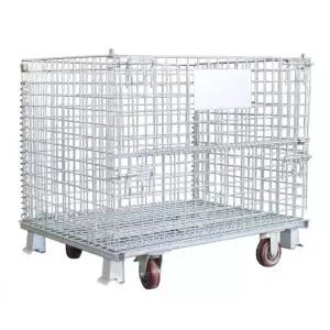 철망 대차 바퀴 파레트 카트 메쉬 대차 산업용 구루마