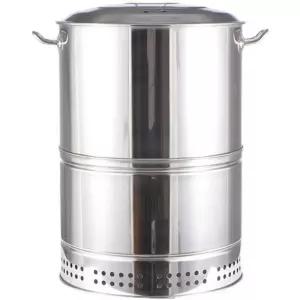 야외 스테인리스 바베큐 그릴 캠핑 항아리 대형 생선