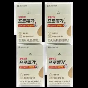 종근당 프로메가 알티지오메가3 비타민D 60캡슐 x 4박스 (430mg)