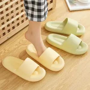 실내화 층간소음방지 라운드 키높이 쿠션슬리퍼 1+1 거실화