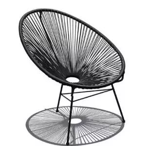 그물의자 스윙 모던 라탄체어 식탁 달걀형 거실 북유럽