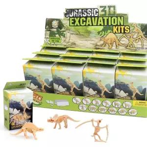 [오꿈]공룡화석발굴set 507A - 12종
