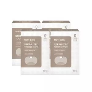 마더케이 멸균 구강티슈 30p, 120g, 4개