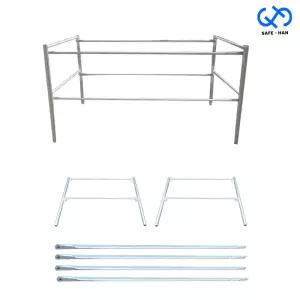 1200주틀용 상부난간대 단축틀세트 BT아시바 이동식비계 틀비계