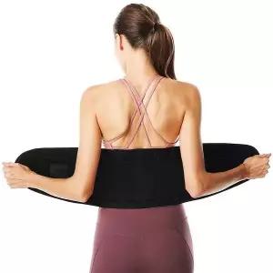 [하프클럽/]허리보호대 XL 블랙 역도 헬스 골프 디스크