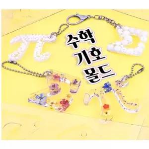 온5 온교육 수학기호 몰드 (5개) 레진아트 만들기 수학기호만들기 학교용