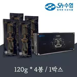 [선물박스포장] 거제 여차 자연산 돌미역 120g × 4봉