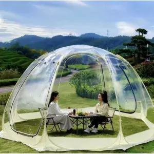 투명 돔하우스 카페 방갈로 글램핑 쉘터 파티 텐트
