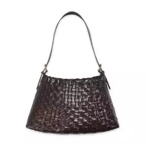 드래곤디퓨전 드래곤백 호보 셀비지 숄더백 데일리 가방 다크 브라운 8170-DB