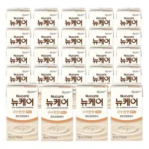 뉴케어 구수한맛 미니 150ml 24팩/완전/균형/영양식/소용량/식물성/단백질/식사/대용/영양/보충/식사/병행