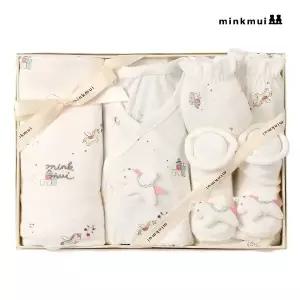 [롯데백화점]밍크뮤 WH 캐슬코니출산4종 선물SET 36170-000-01 00801 00501 01104 출산백일돌선물