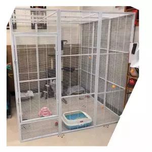 초대형 고양이 격리장 울타리 철장 야외 하우스 쉼터