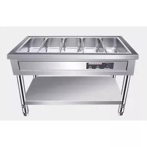 업소용 보온배식대 한식뷔페 테이블 자율 급식 보온 군대