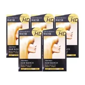 엘루맘 토니모리 메이크 에이치디 헤어블리치 탈색제 x5개