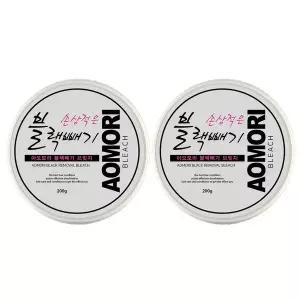 아오모리 손상적은 블랙빼기 브릿지 200g (총2개) 미용실 저자극 탈색제
