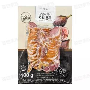 참프레 무화과 오리훈제슬라이스 400g