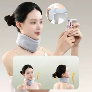 목보호 경추 통증 뒷목 자세 지지대 고정 직장인 학생 인쇄